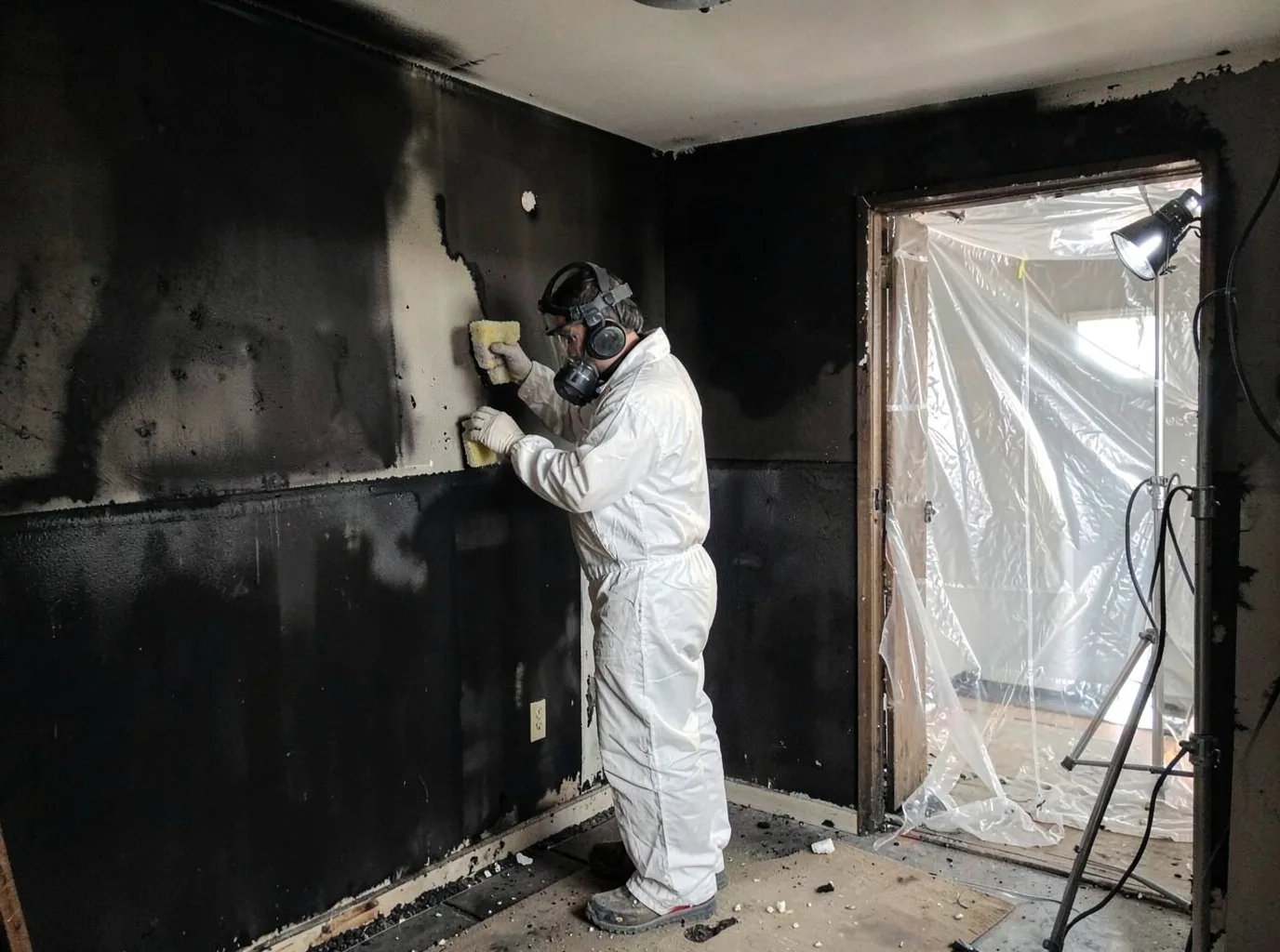 Fire Damage Restoration company in Creighton, MO